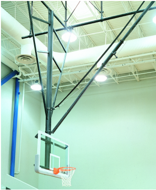 1325 Single Pole Basketball Standard